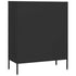 Lady Jillian -  Chest of Drawers Black 80x35x101,5 cm Steel